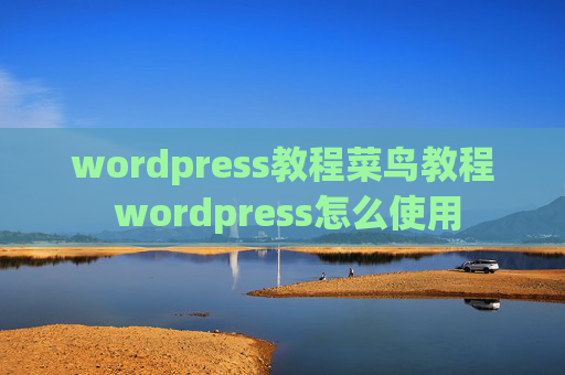 wordpress教程菜鸟教程 wordpress怎么使用