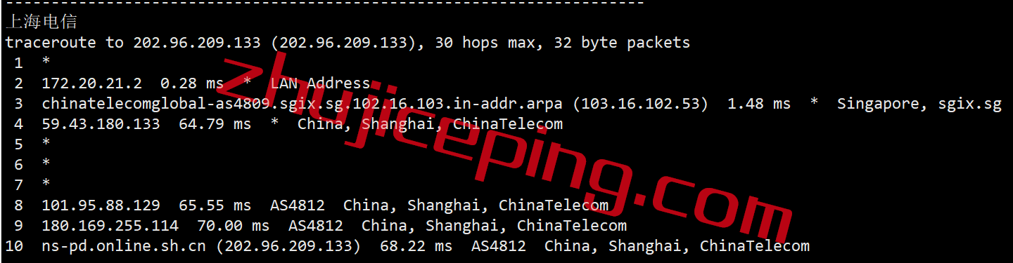 简单测评下bgp.to新加坡三网cn2 gia线路的独立服务器