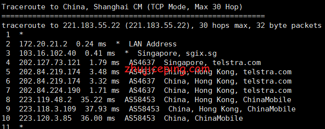 简单测评下bgp.to新加坡三网cn2 gia线路的独立服务器