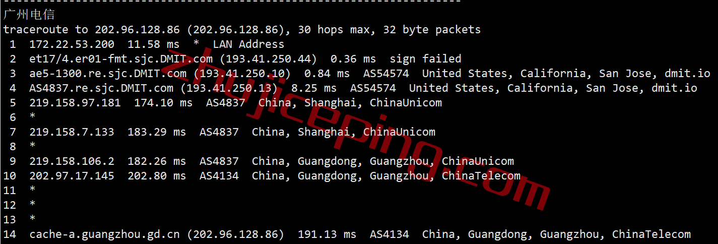 搬瓦工费利蒙[USCA_FMT8]联通AS4837线路VPS测评