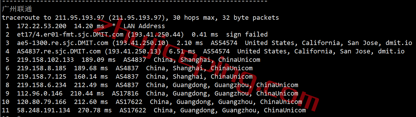 搬瓦工费利蒙[USCA_FMT8]联通AS4837线路VPS测评