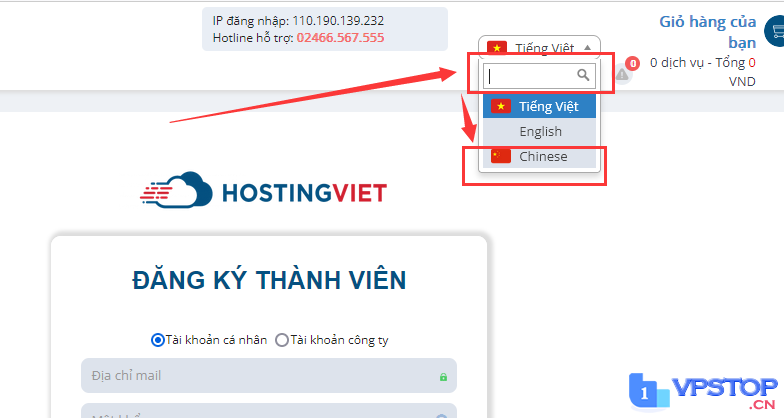 HostingViet：越南VPS年付5折161元/年起,1GB/20G SSD/无限流量