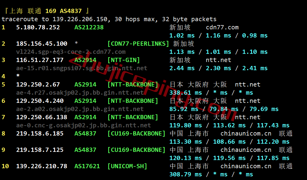 digital-vm新加坡VPS怎么样？测评下10Gbps带宽的新加坡VPS：联通和移动可以飞起来