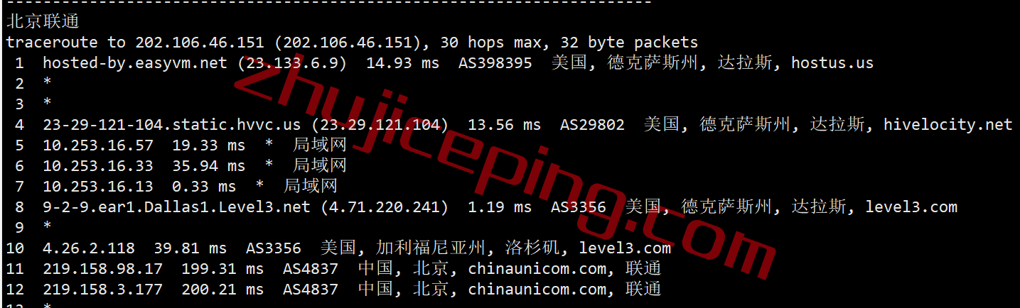 easyvm怎么样？简单测试下easyvm的达拉斯VPS