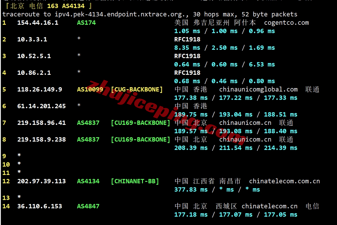 edgenat美国洛杉矶ISP属性IP+三网AS4837网络系列的VPS测评