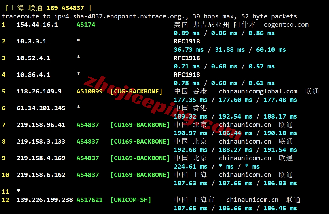 edgenat美国洛杉矶ISP属性IP+三网AS4837网络系列的VPS测评