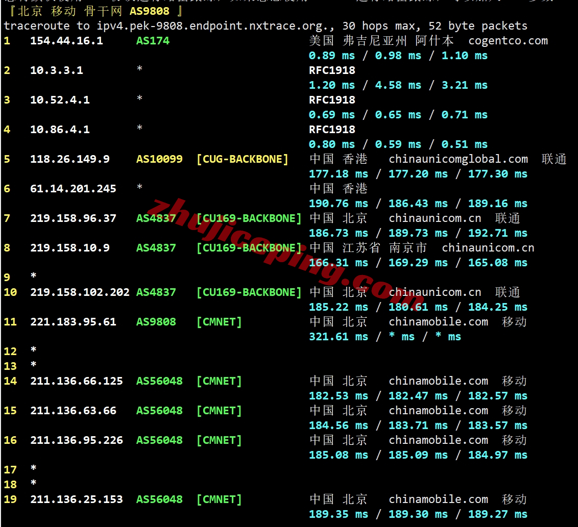 edgenat美国洛杉矶ISP属性IP+三网AS4837网络系列的VPS测评