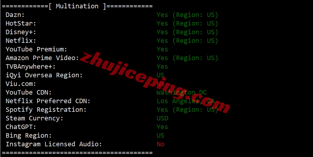 edgenat美国洛杉矶ISP属性IP+三网AS4837网络系列的VPS测评