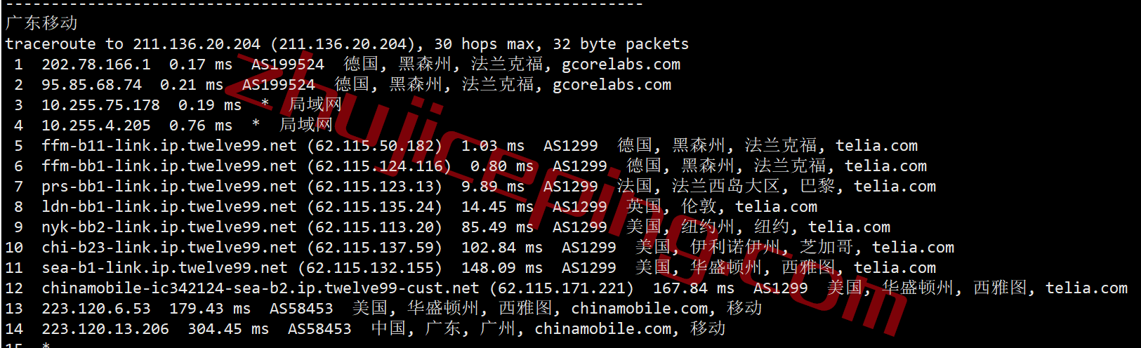 gcore Basic VM之德国法兰克福数据中心的简单测评