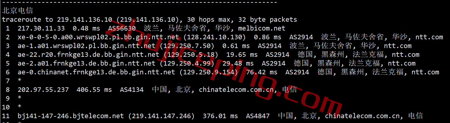 简单测评下justhost波兰华沙数据中心的VPS