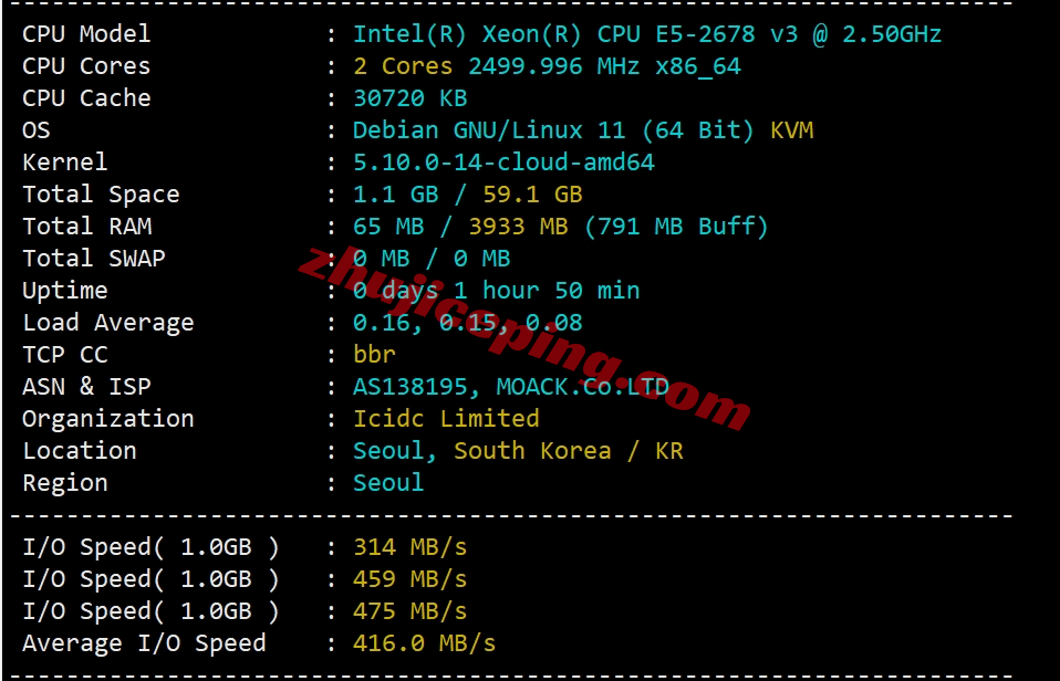 locvps怎么样？实测下韩国首尔机房的VPS