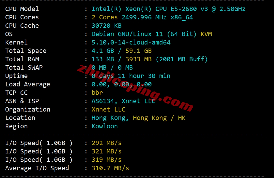 locvps怎么样？香港荃湾机房VPS测评