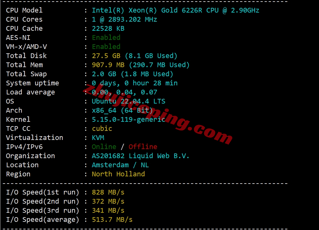 liquidweb怎么样？荷兰VPS详细测评