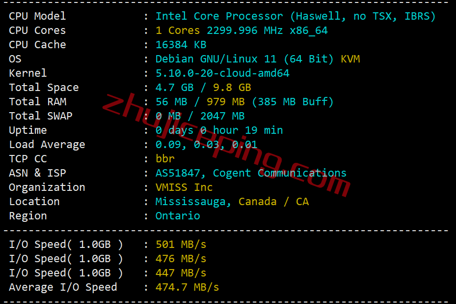 vmiss怎么样？简单测评下香港cmi线路vps，分享点实测数据