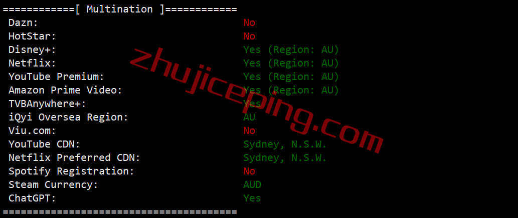 V.PS怎么样？澳大利亚AS9929线路的VPS测评，解锁Netflix\ABC\SBSplus\Channel 9/10