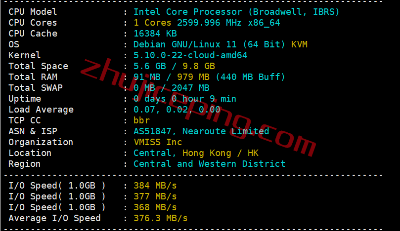 vmiss日本vps怎么样？日本东京机房IIJ线路的VPS测评