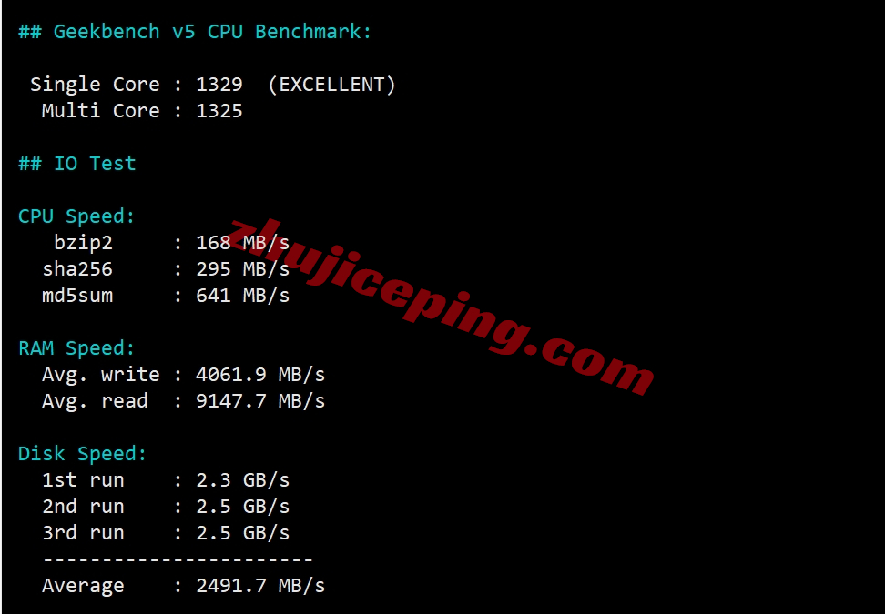 测评下zgovps洛杉矶三网CMIN2线路的VPS(AMD EPYC 7003/NVMe/1Gbps带宽)