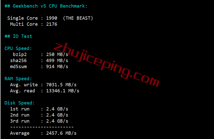 zgovps限量版日本IIJ线路VPS测评