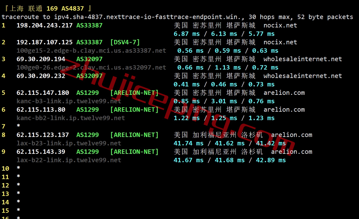 wholesaleinternet怎么样？nocix怎么样？分享面向国内网络的实测数据！